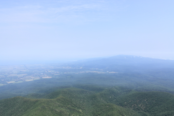 斜里岳山頂