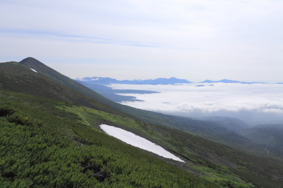 石垣山をすぎたころから、今回の目的地のオプタテシケが見えてきました。