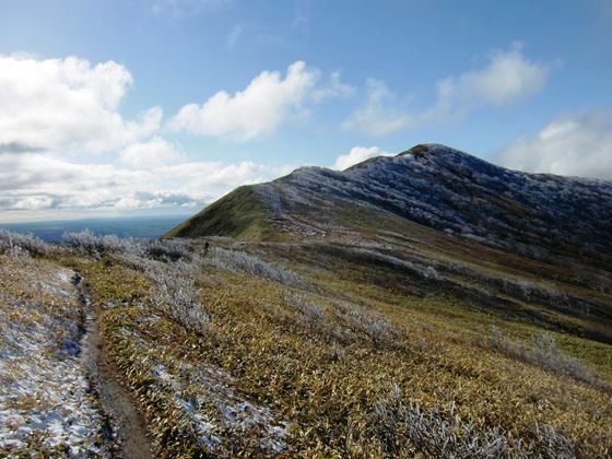 西別岳山頂付近