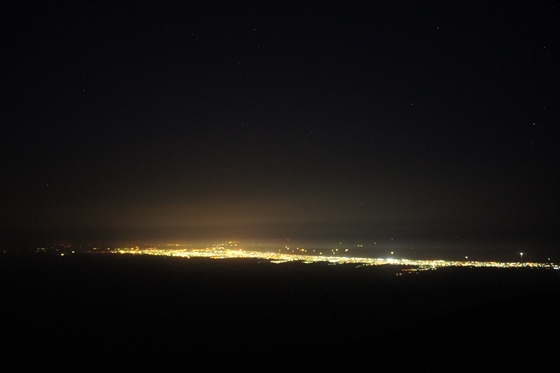 苫小牧市の夜景