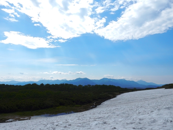 緑岳からの景色