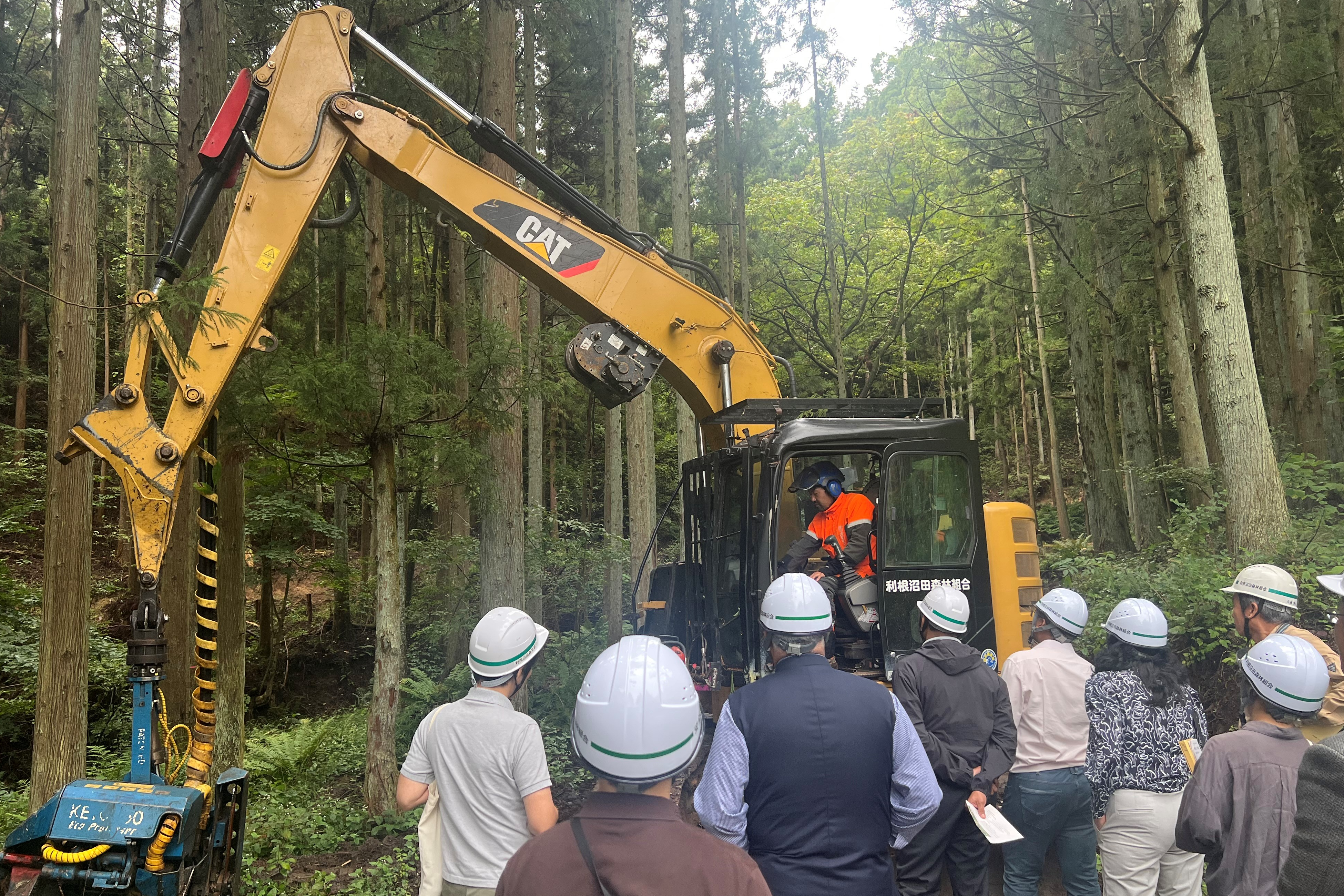 利根沼田森林組合視察