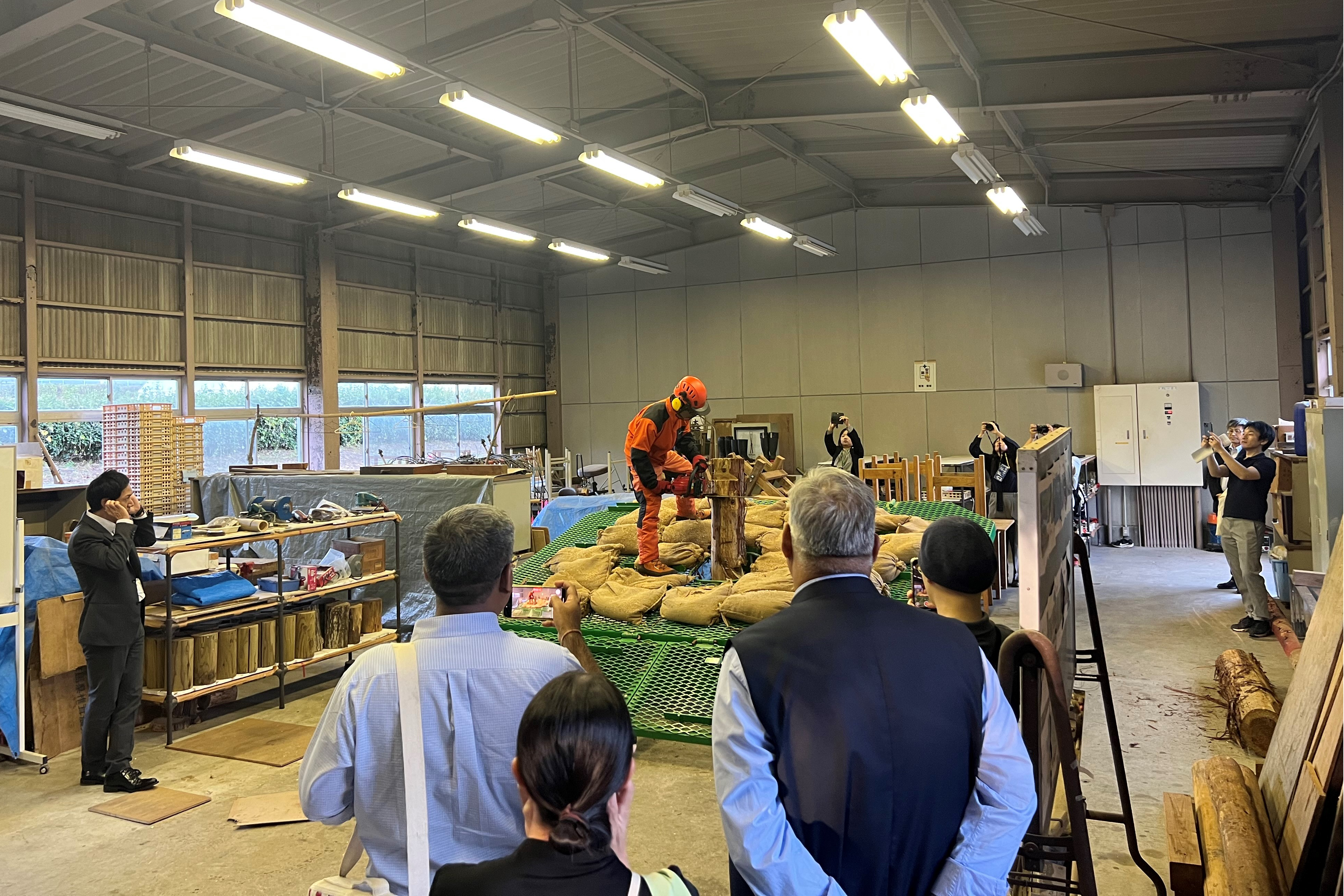 群馬県農林大学校視察