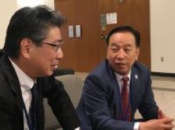 呉志民FAO林業部長とのバイ会談