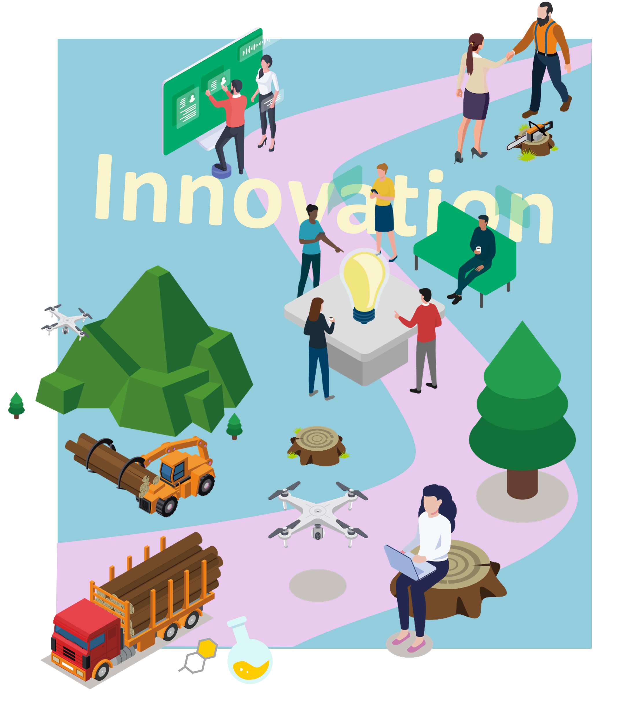 イノベーションイラスト新