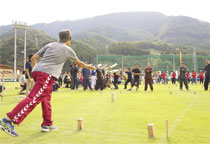 岩手国体でのクッブの大会の様子