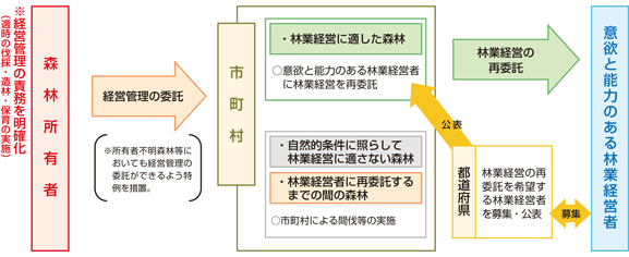 新たな森林管理システム