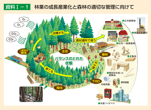 資料1-1 林業の成長産業化と森林の適切な管理に向けて