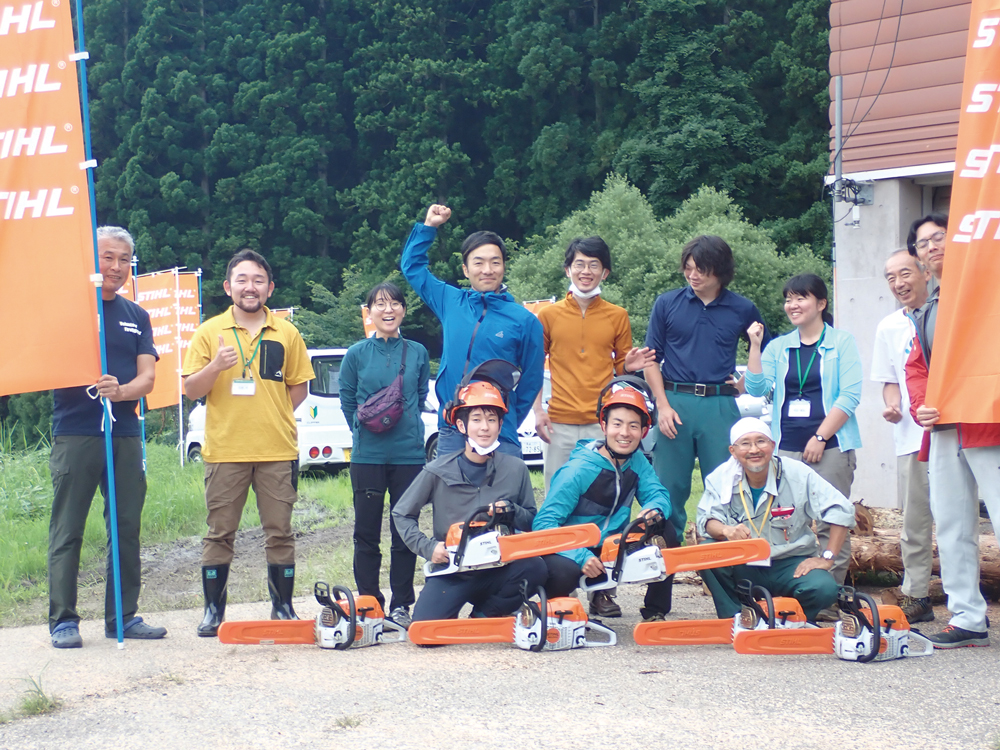 TOGA森の大学校で学ぶ地域林業の担い手たち