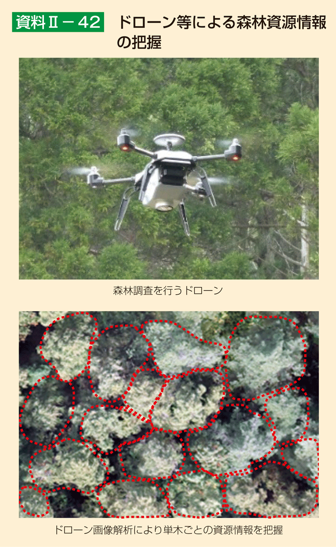 資料2-42 ドローン等による森林資源情報の把握