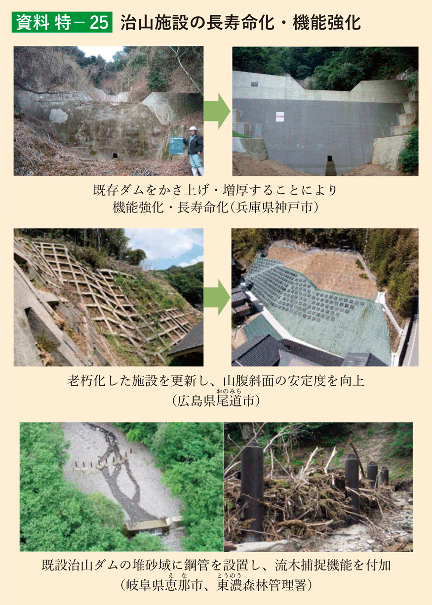 資料 特-25 治山施設の長寿命化・機能強化