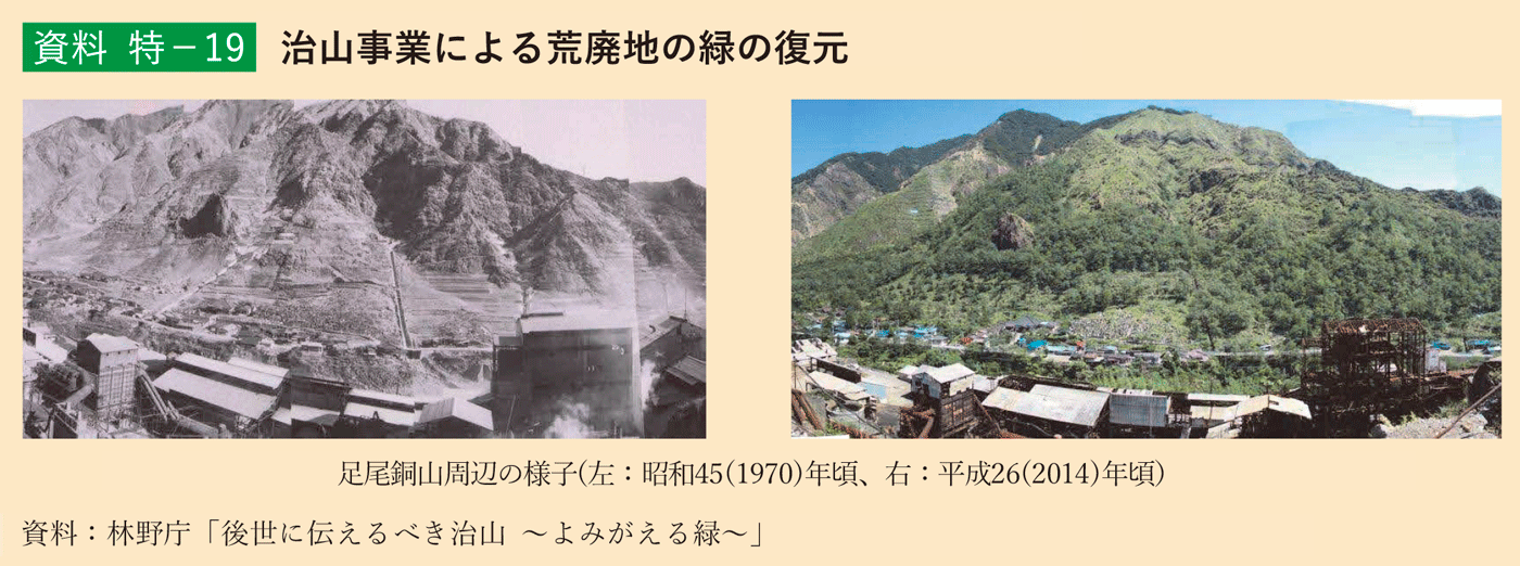 資料 特-19 治山事業による荒廃地の緑の復元
