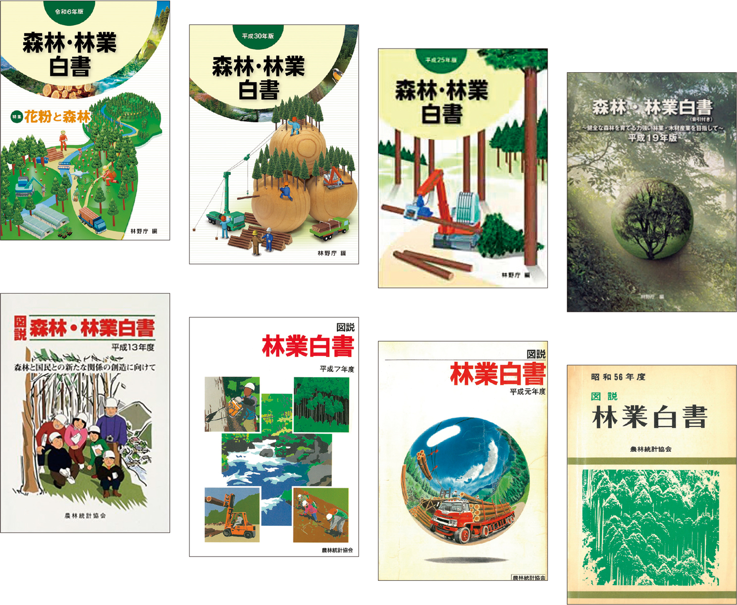 これまでの森林・林業白書