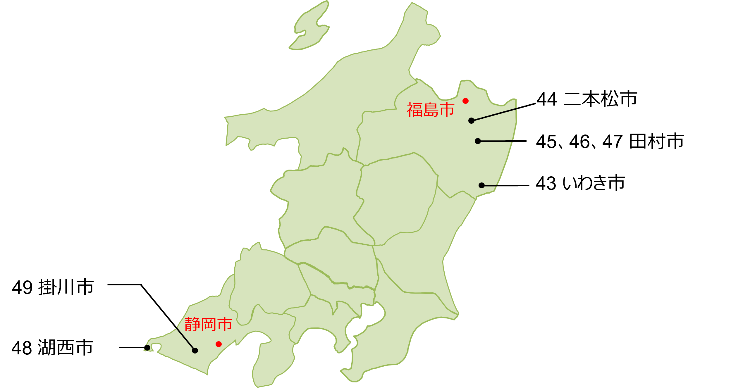 関東地図