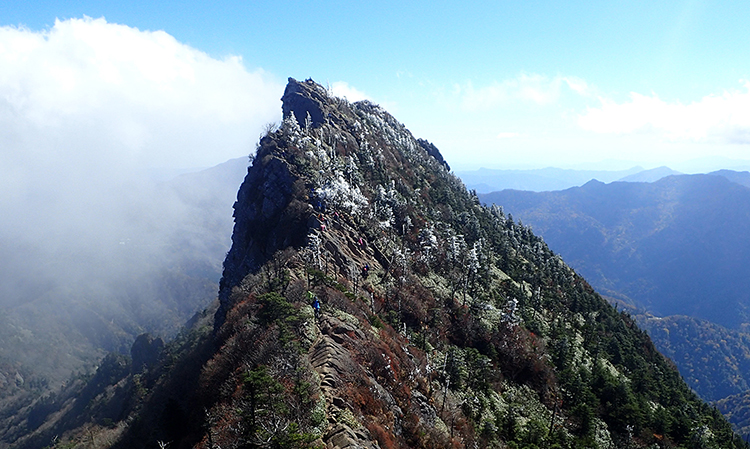 石鎚山山頂