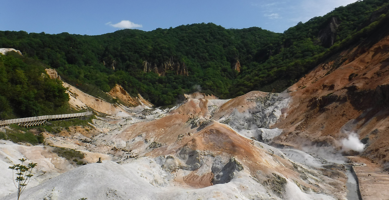 登別温泉地獄谷