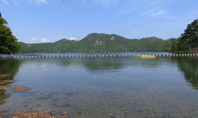 ヒメマスが棲む沼沢湖