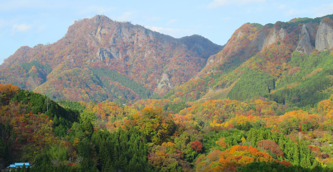 男体山の紅葉