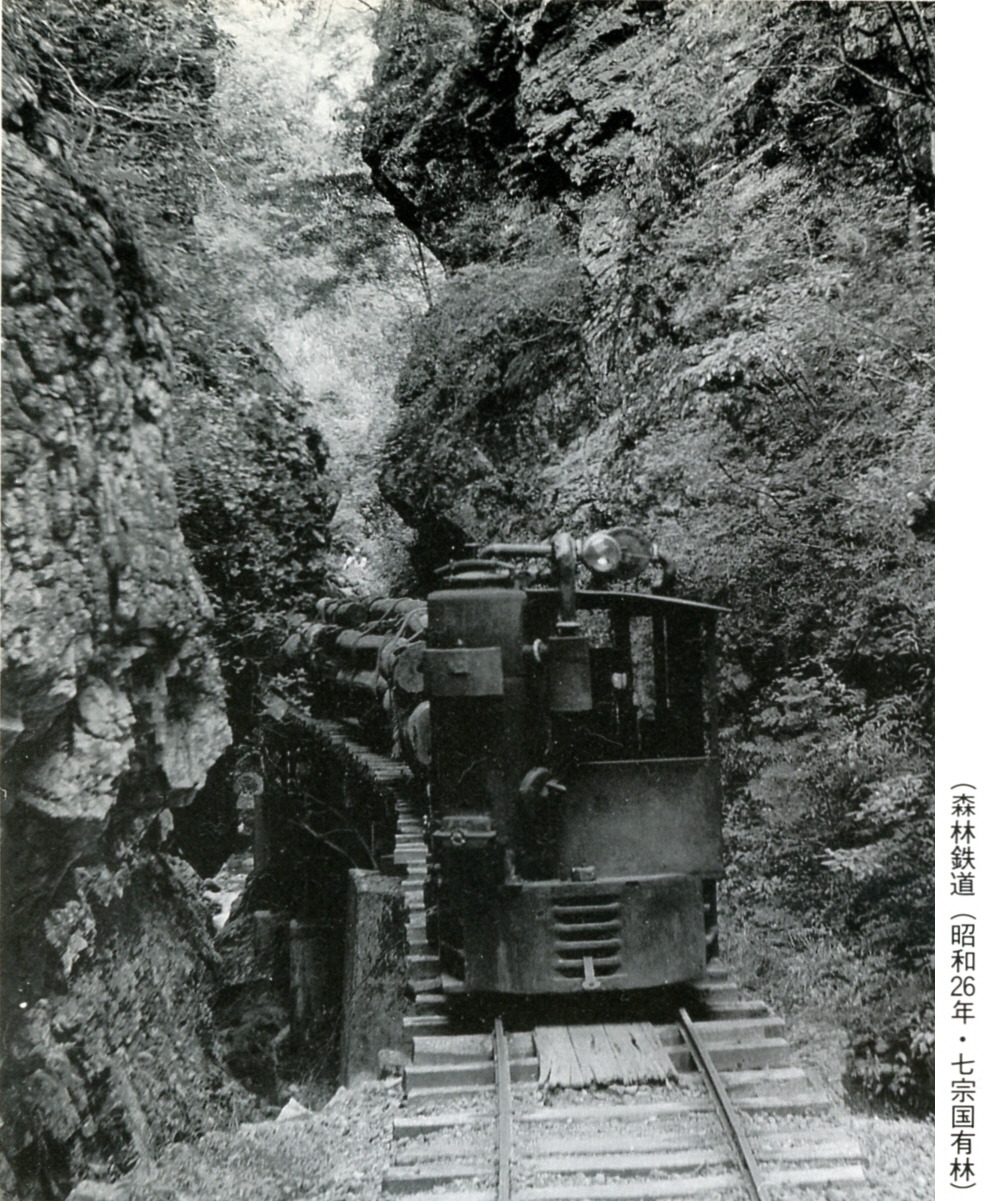 七宗森林鉄道・岐阜営林署（昭和27年）