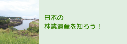 日本の林業遺産を知ろう！