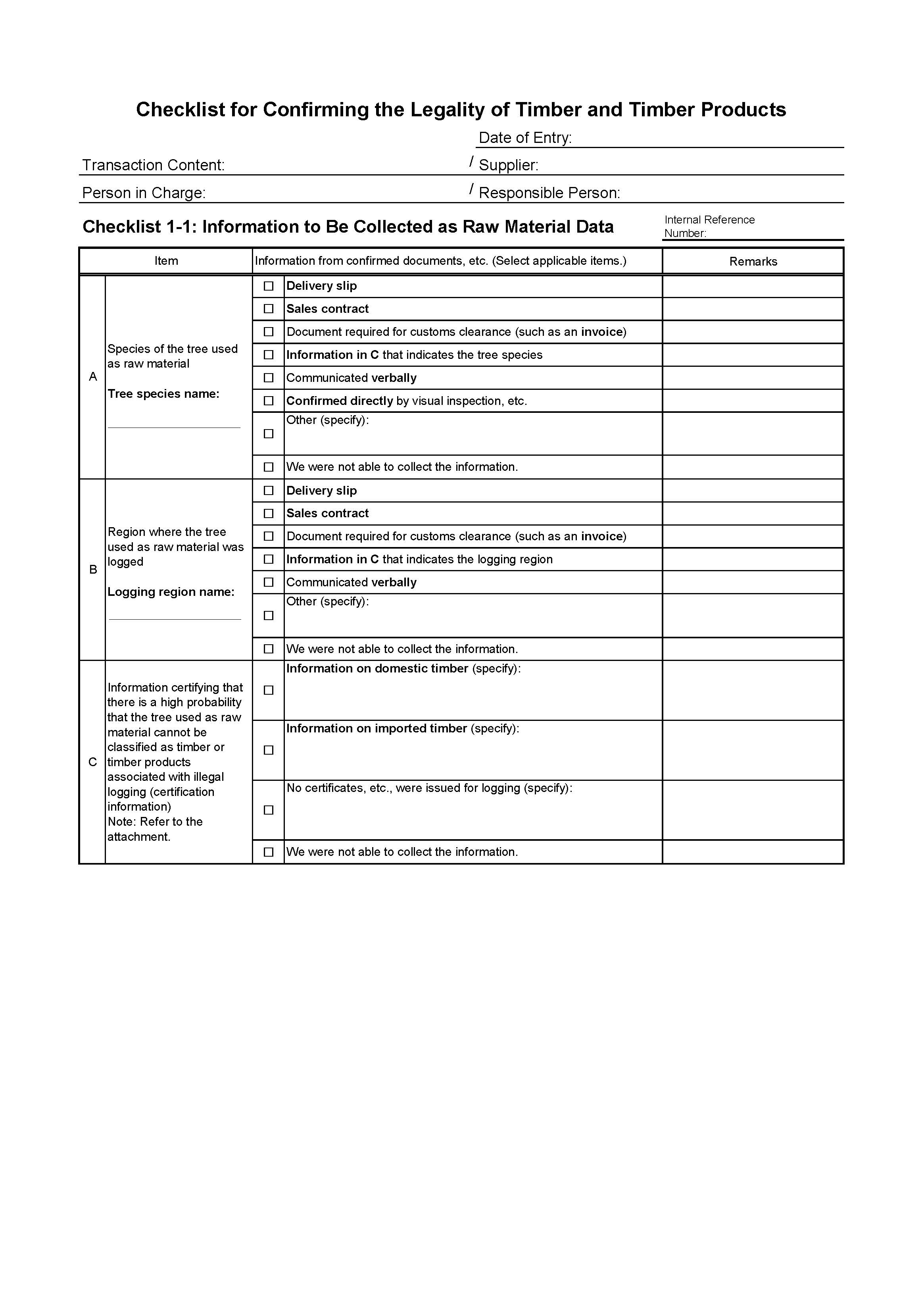 日本に木材及び木材製品を輸出される方へご協力のお願い(英語版)