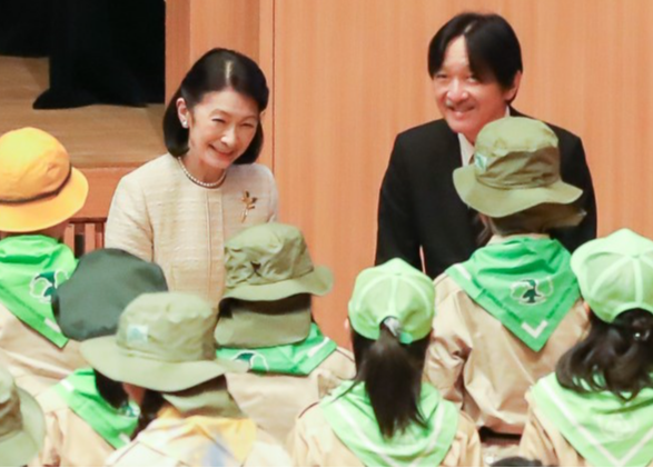 ご懇談（全国緑の少年団活動発表大会）