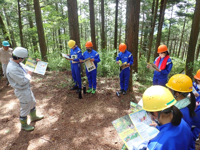 中学生を対象に防災講座を実施