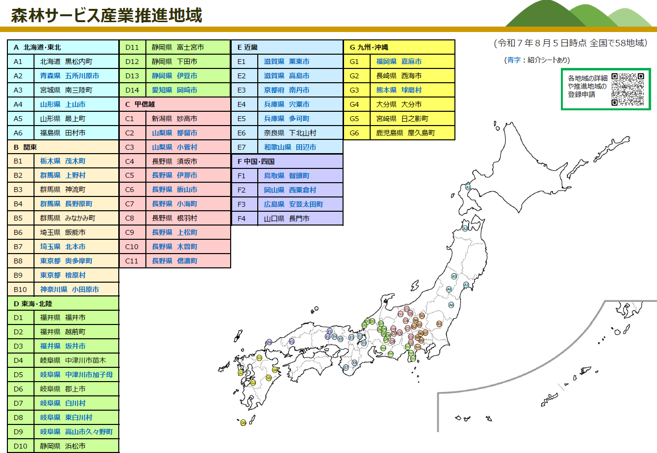 森林サービス産業推進地域_位置図