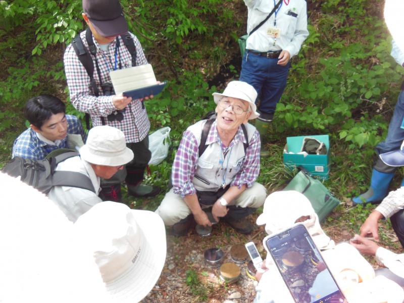 先生謹製の土壌サンプル