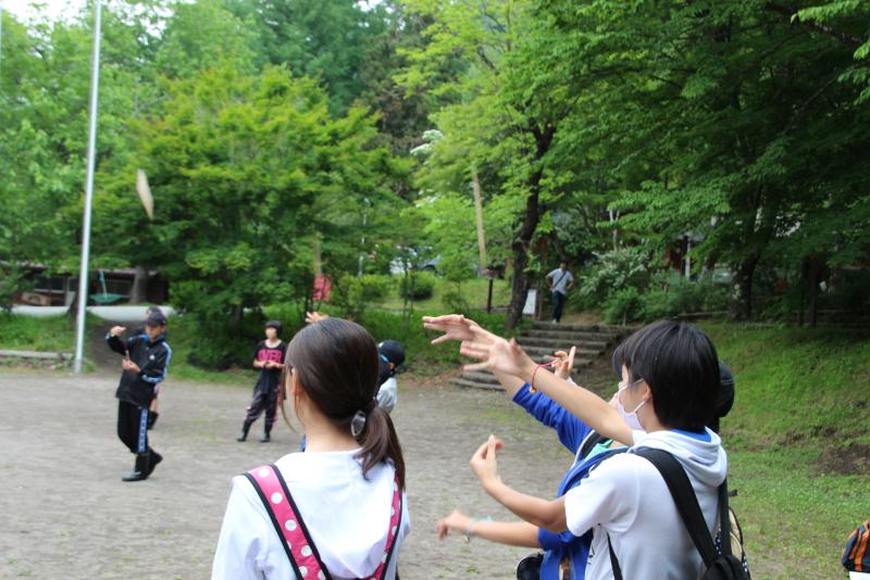 ロケットリーフ大会　朝日ヶ丘中