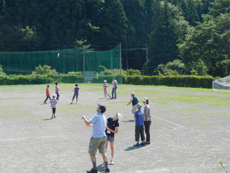 お父さんも夢中です