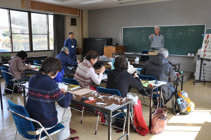 【写真】冬芽観察会