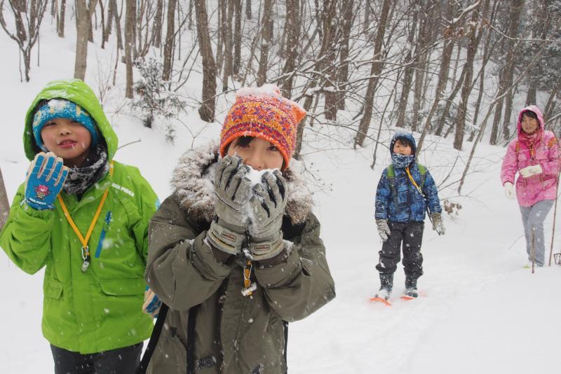 雪食べてます？