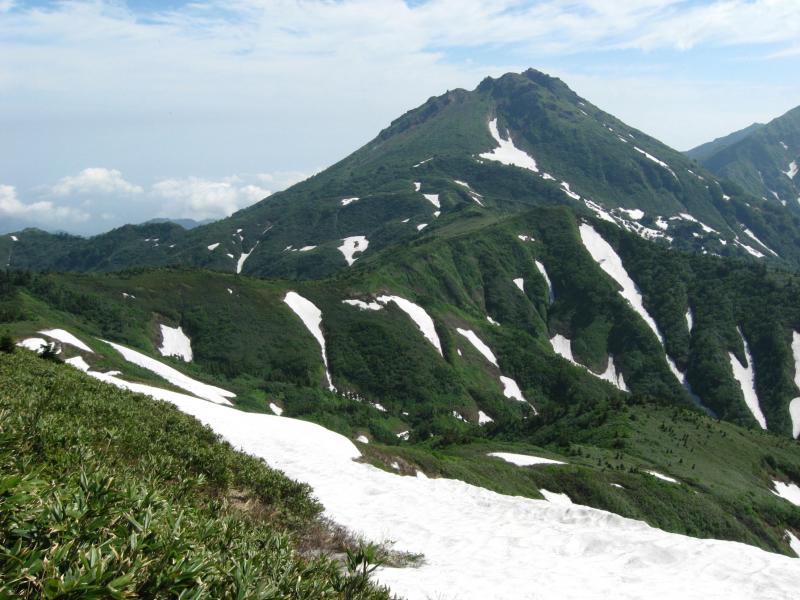 裏金山からの焼山