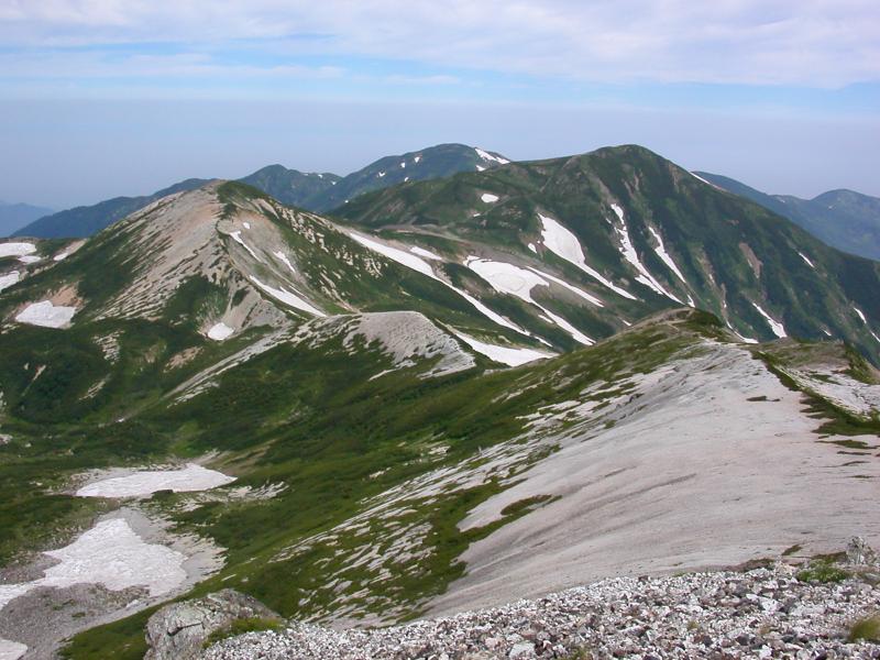 雪倉岳（2611メートル）