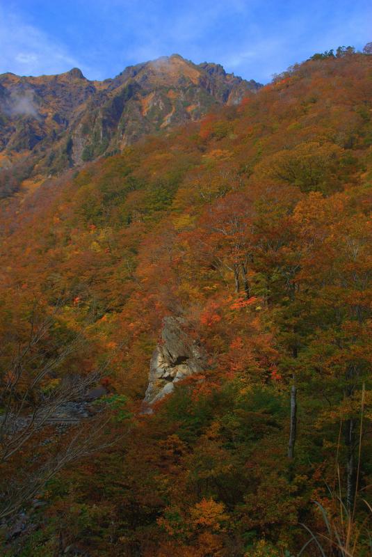 マチガ沢の紅葉