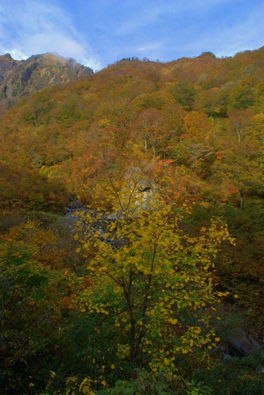 マチガ沢の紅葉