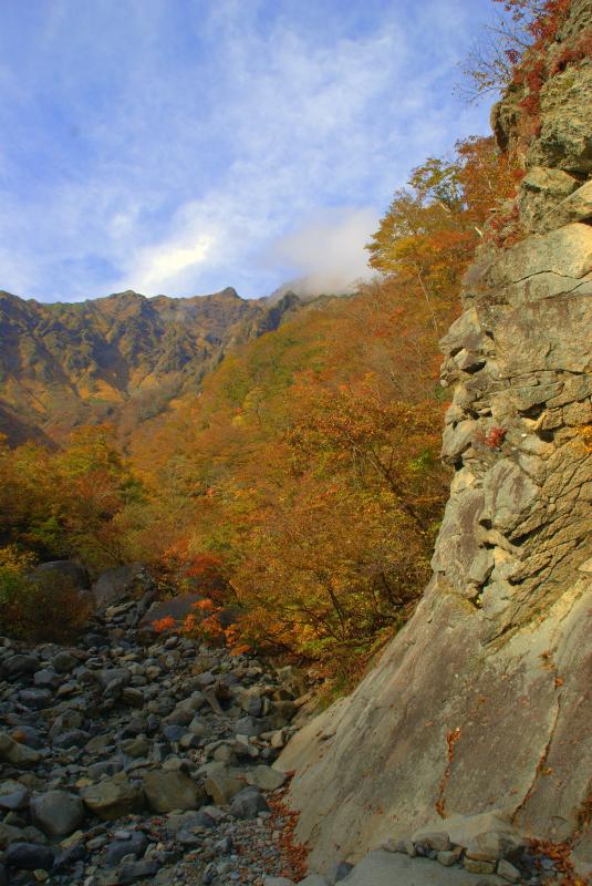 マチガ沢の紅葉