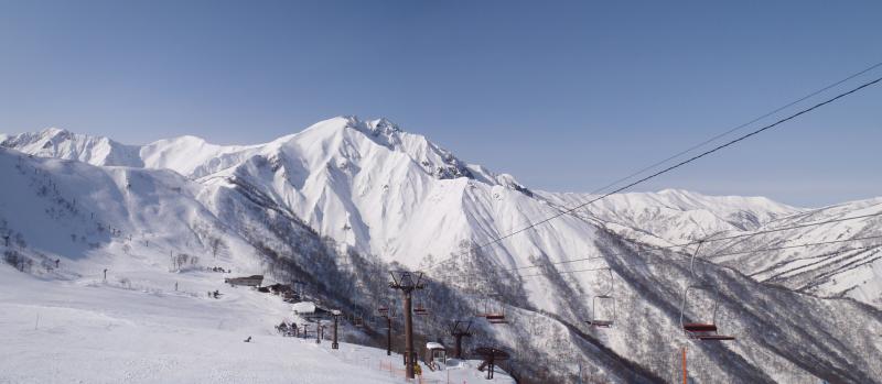 谷川岳：天神平スキー場