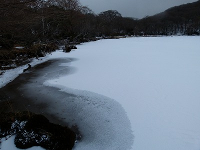 八丁池氷