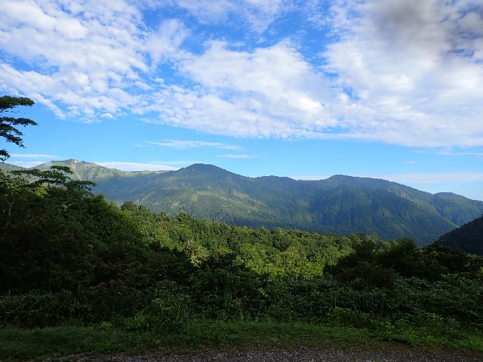 登山道入口画像