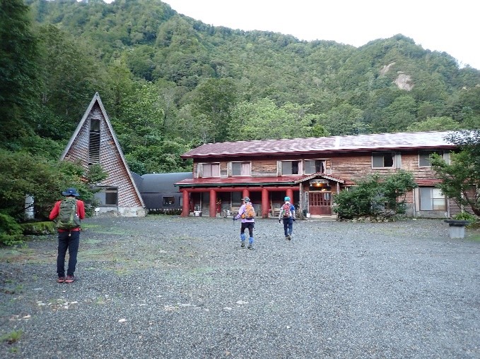 登山道入口