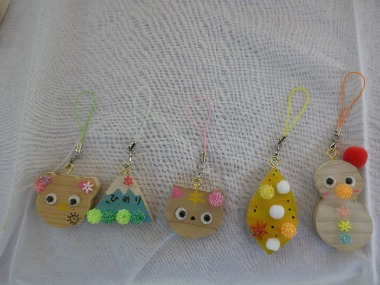 ストラップ作品