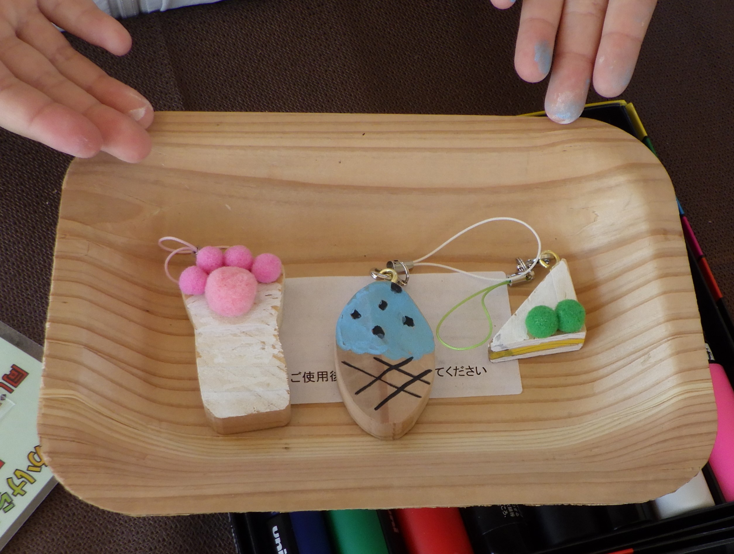 ストラップ作品