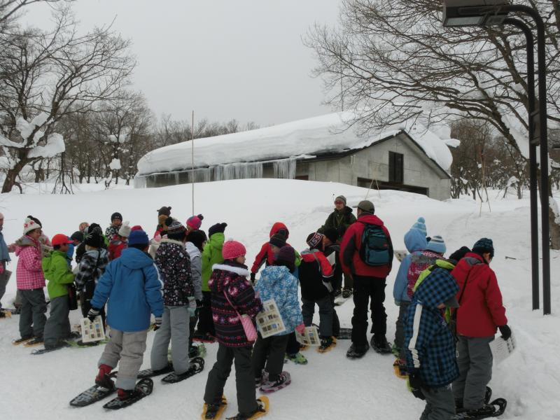 スノーシュースタート前