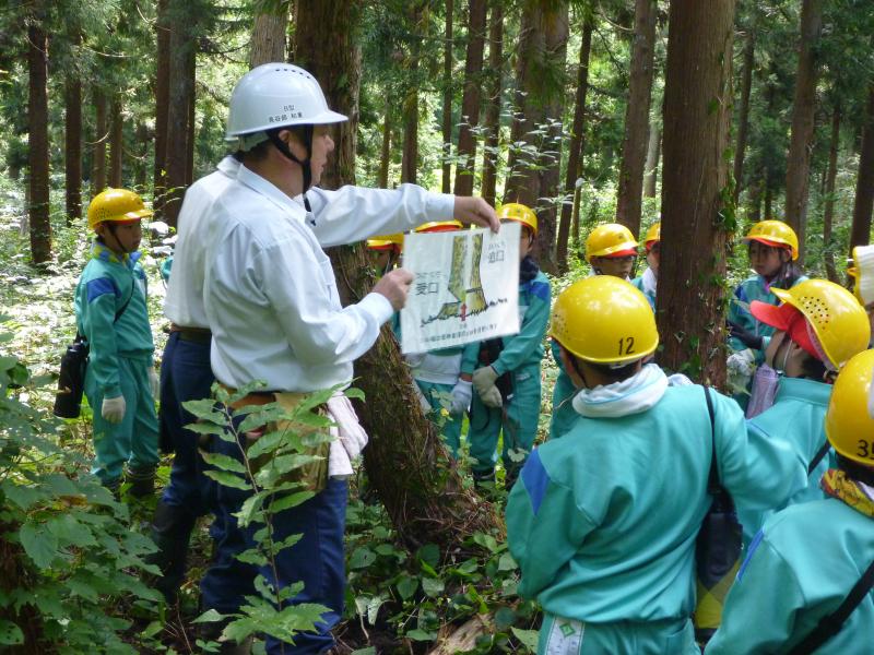 H26間伐・下刈体験7