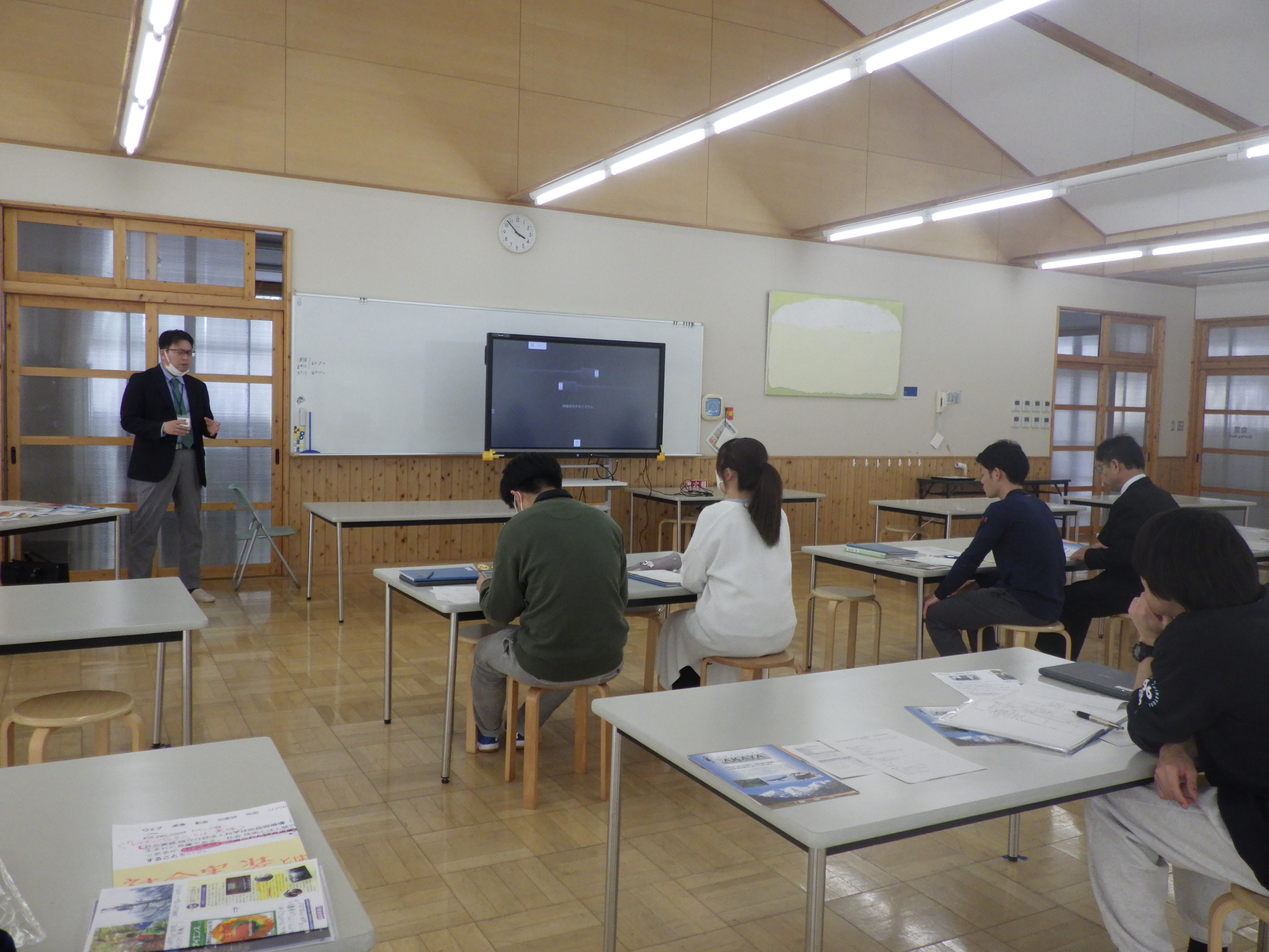 職員研修の様子
