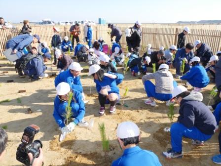 祈念植樹式（小学生）