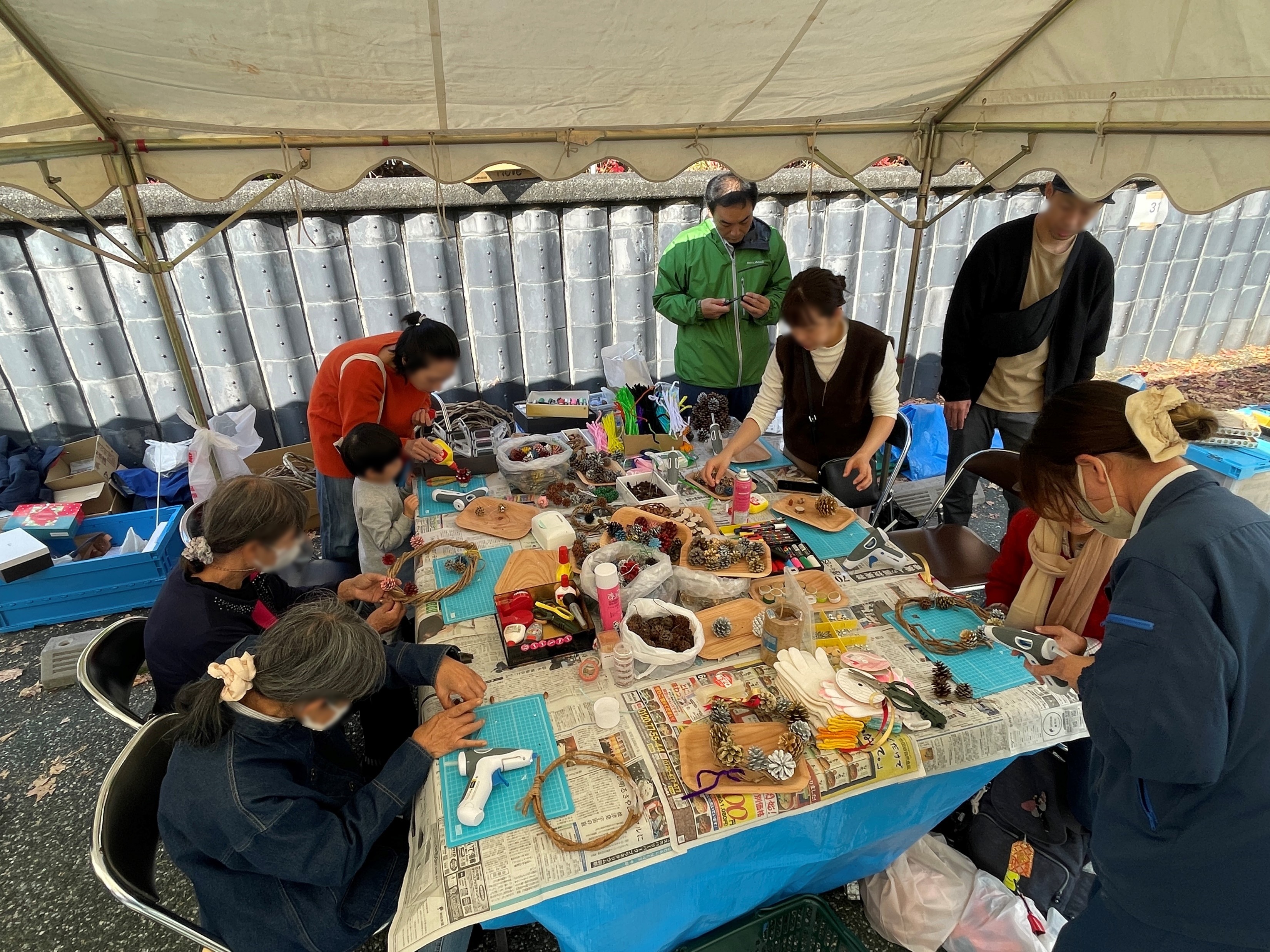 ネイチャークラフトの様子