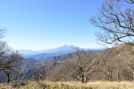 丹沢山頂からの眺望